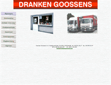 Tablet Screenshot of drankengoossens.be